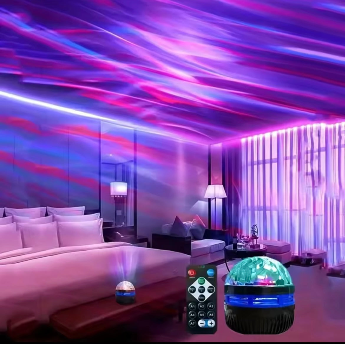 Led Galaxy Projector Light For Home Use